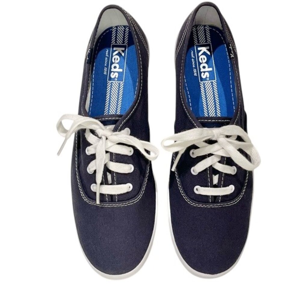 Keds Navy Blue and White Sneakers NEW